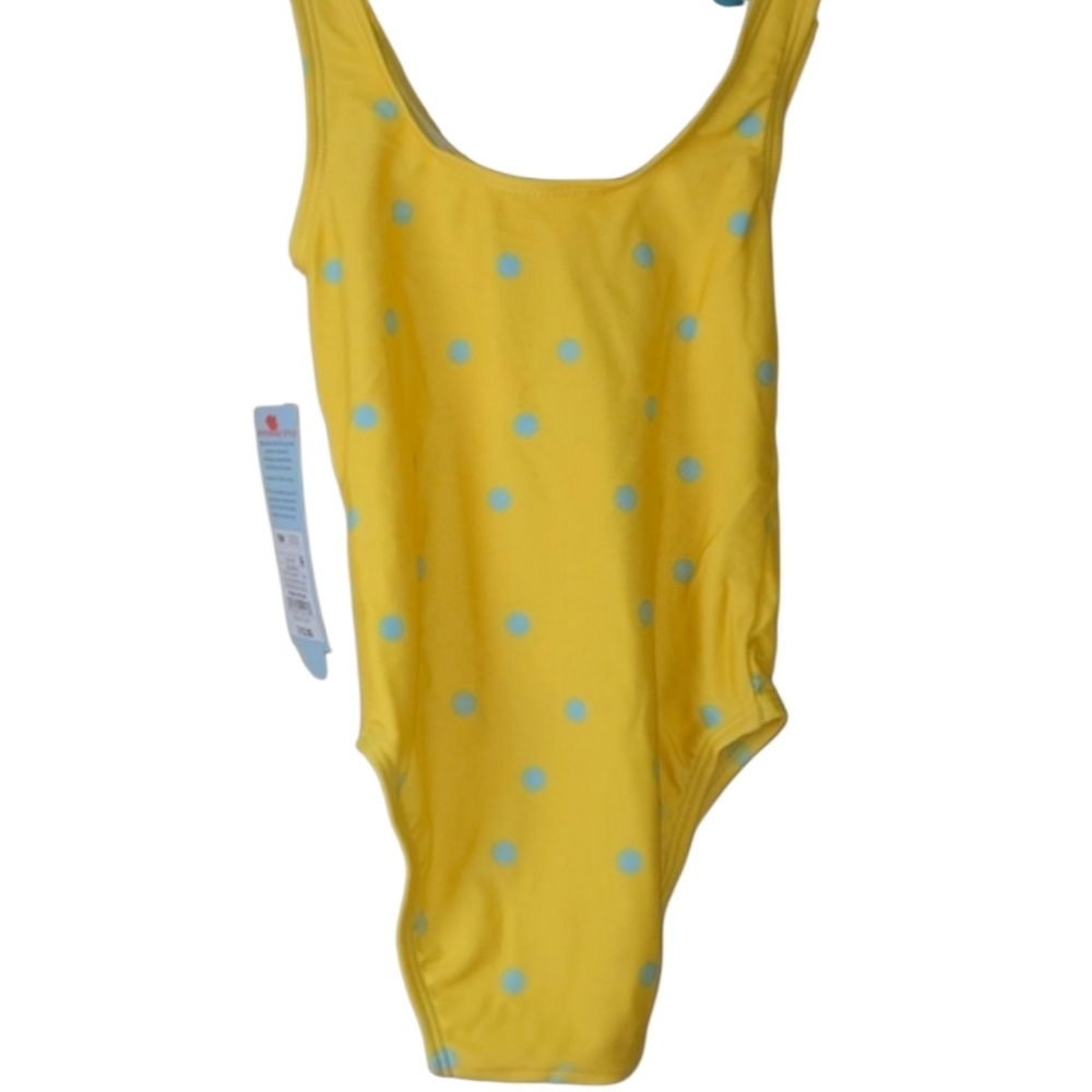 Toddler Swimsuit 18 Months. Cat & Jack. Yellow. Seahorse. NWT - Picture 3 of 4
